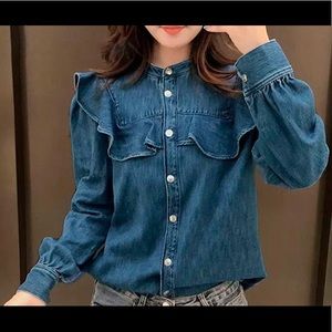 Forever 21 Denim Shirt
